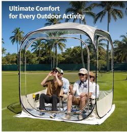 Pop-up fall winter tent
