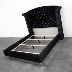 Black King Size Bed Frame 