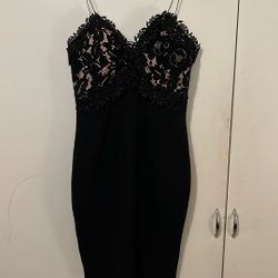Vestido Negro Corto De Fiesta