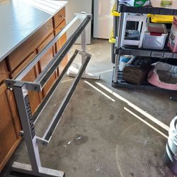 Weight Rack By Steel Flex and Weights