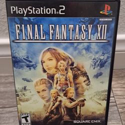 PS2 Final Fantasy 12