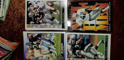 Oakland Raiders football cards
