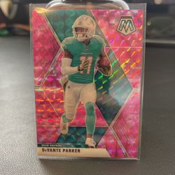 2020 Devante Parker Pink Camo Prizm, Dolphins NFL