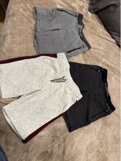 Soft fleece boys shorts bundle in size Medium (8)