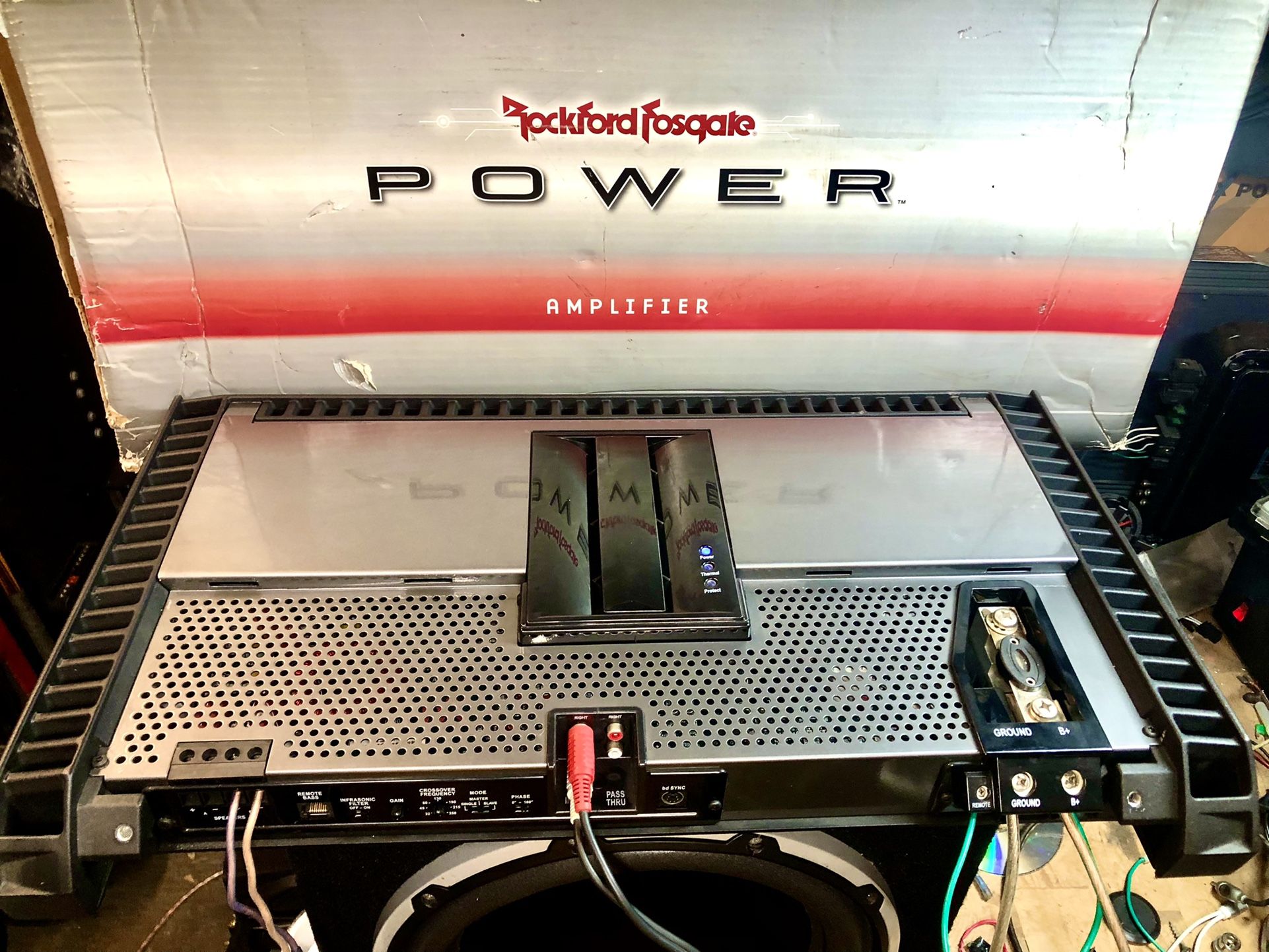 Rockford Fosgate Power T20001bd 2000 watts, Class BD Monoblock Amplifier (T20001 bd)
