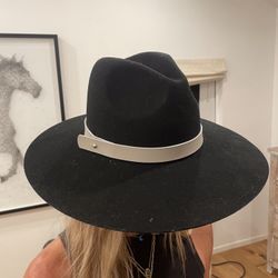 Gigi Pip Wide Brim Felt Hat