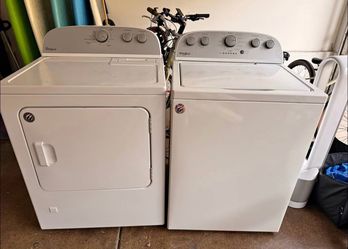 Whirlpool washer and dryer gas