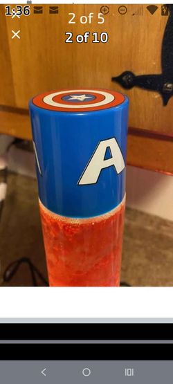 Star Wars Lucasfilm Motion Lava Lamp Blue/Red/White Marvel 2016 Intertek TESTED!