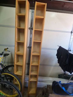 One pair of CD shelves or for knik knacs