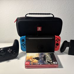 Nintendo Switch + Accesories (Descrption)
