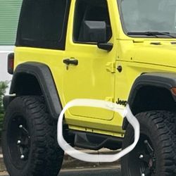 2023 Jeep wrangler JL 2Door Foot steps