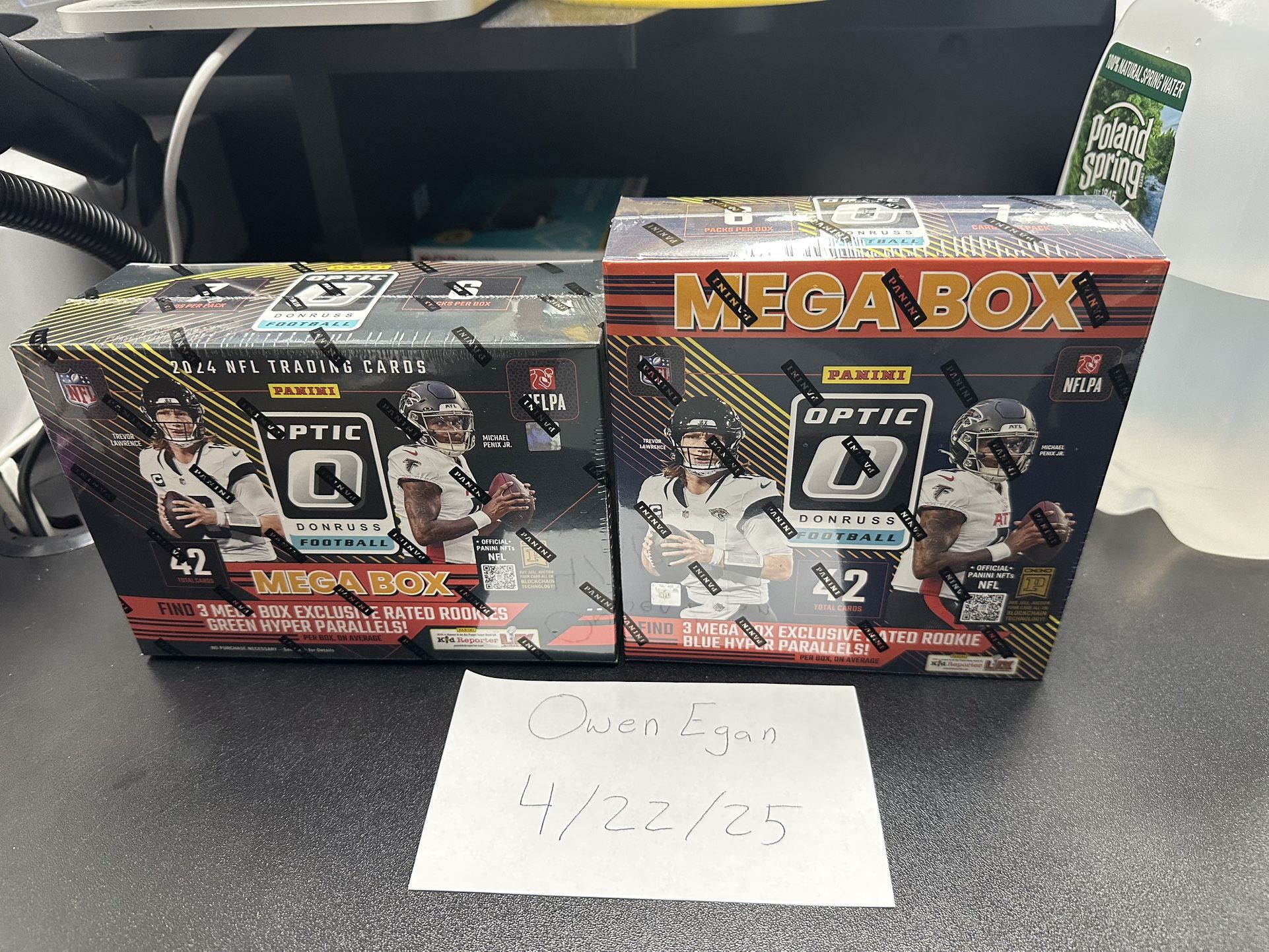 2024 Panini NFL Optic Donruss Mega Box x2