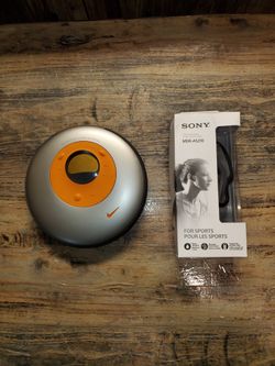 Philip sports CD player+ Sony sport headset