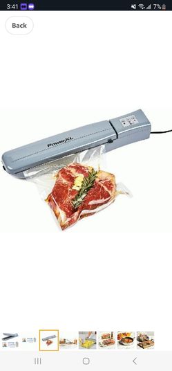 PowerXL Duo Nutrisealer 11" SS 4-00719-01 meat bag sealer resealer new
