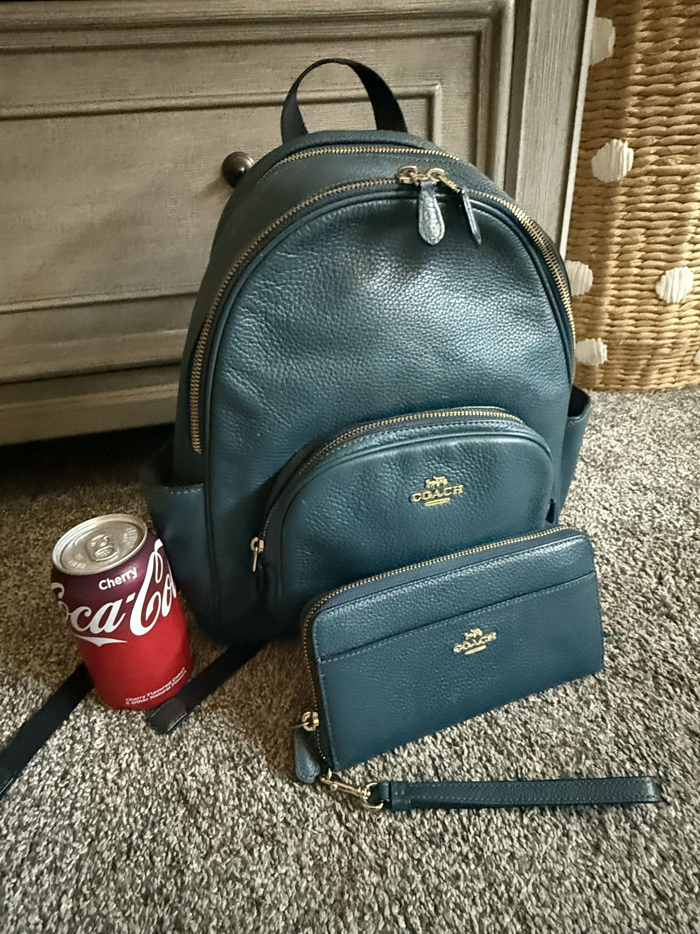 Coach Backpack & Wallet