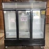 Clearance Beverage 3 Glass Door Merchandiser 74 in 100980L0402