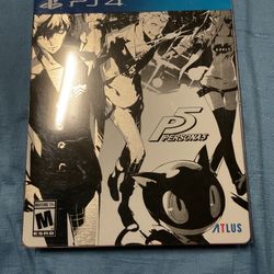 Persona 5 Steelbook No Game