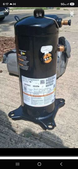 New sda051b4cpz copland compressor 5 ton 410A 380 or 420 volts 3ph