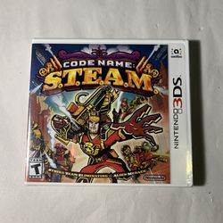 Code Name Steam Nintendo 3DS | New Factory Sealed