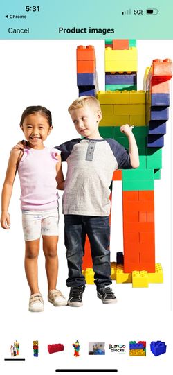 Jumbo Block 136 Pieces