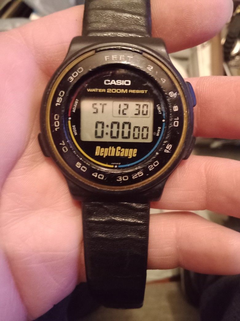 Casio Depth Gauge Men Watch for Sale in West Covina, CA OfferUp
