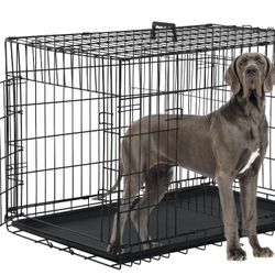 42" Foldable Dog Crate 