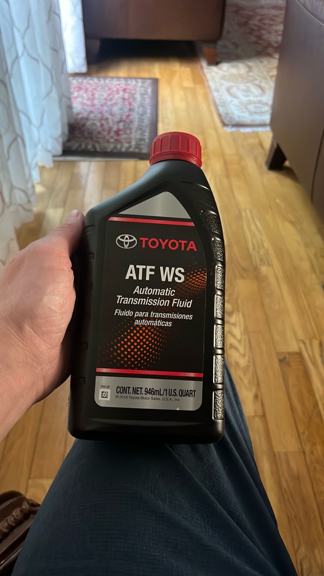 Toyota automatic transmission fluid ATF WS