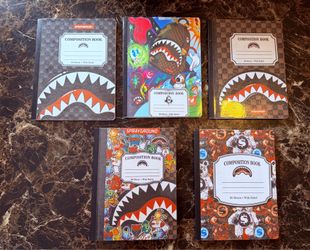 Sprayground Composition Notebook Set