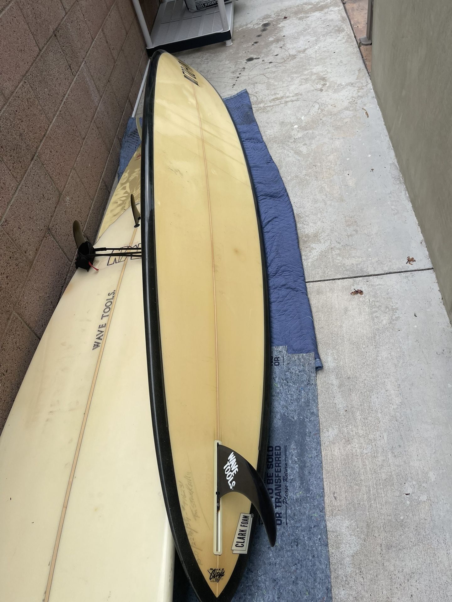 Vintage Wave Tools Longboard Surfboard