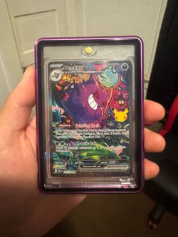 Pokemon Gengar SIR 154 30th anniversary celebration