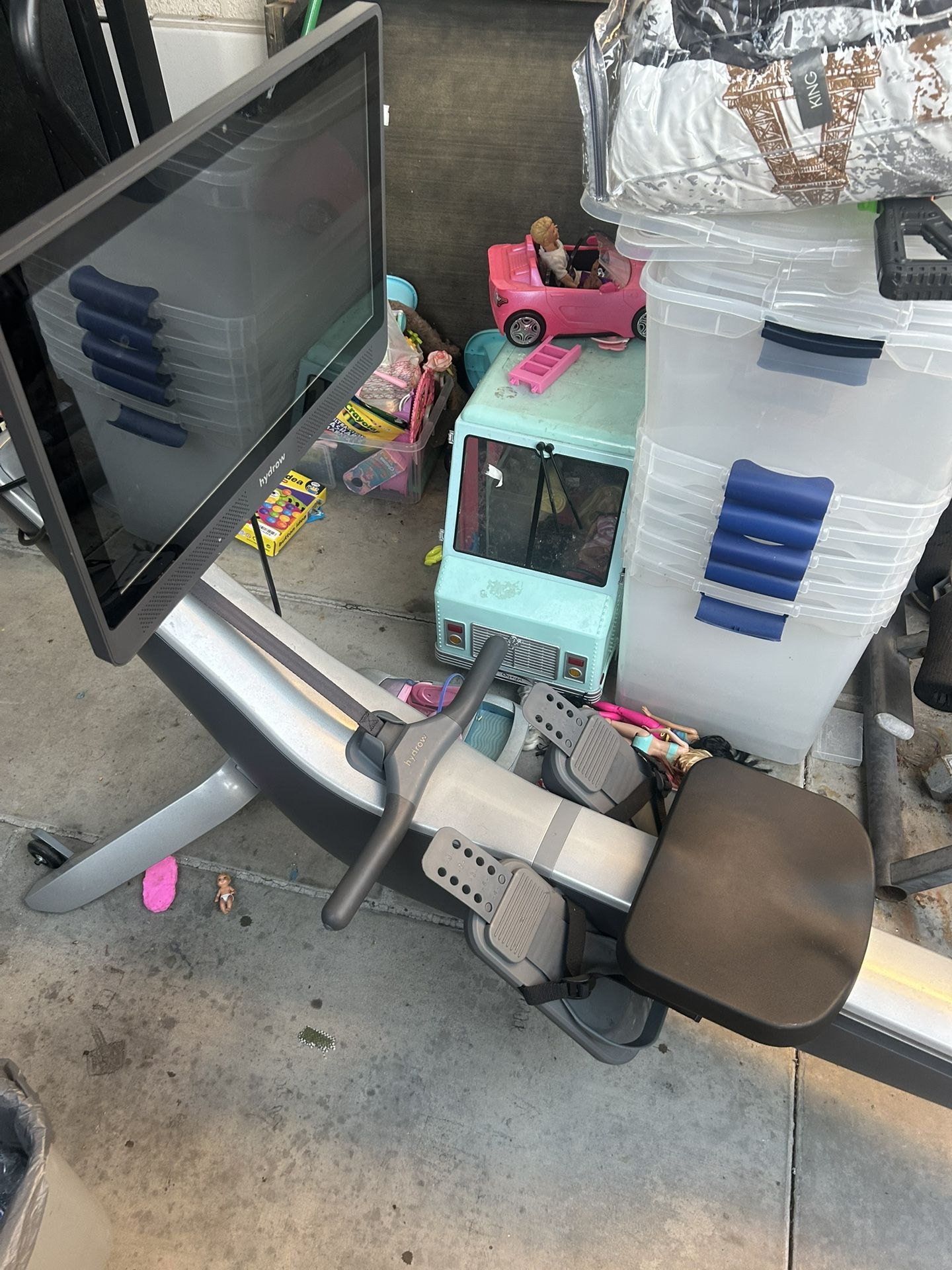 Hydrow Interactive Rowing Machine – $600 (Excellent Condition) Experience the ultimate at-home workout with the Hydrow Rower, the premier interactive