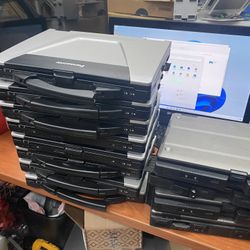I Have 12 Toughbooks 8 Panasonic CF-52 And 4 Getec, I Have Not Tested Them, Selling All For $1200 I they don’t have hard drive and they are maybe miss