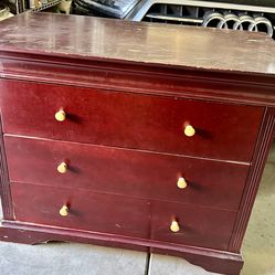 Three Drawer Dresser