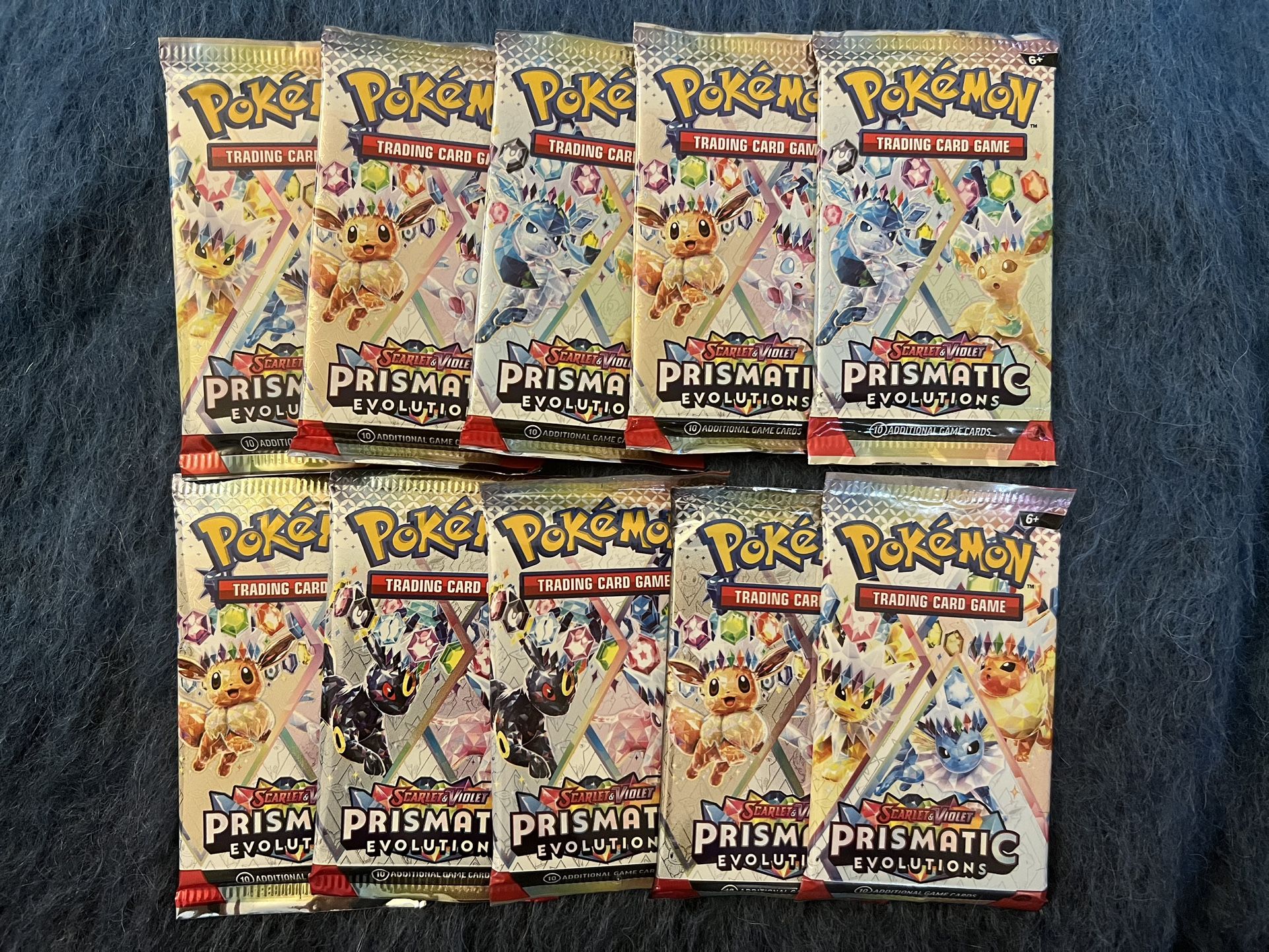 Pokemon Prismatic Evolutions Booster Packs