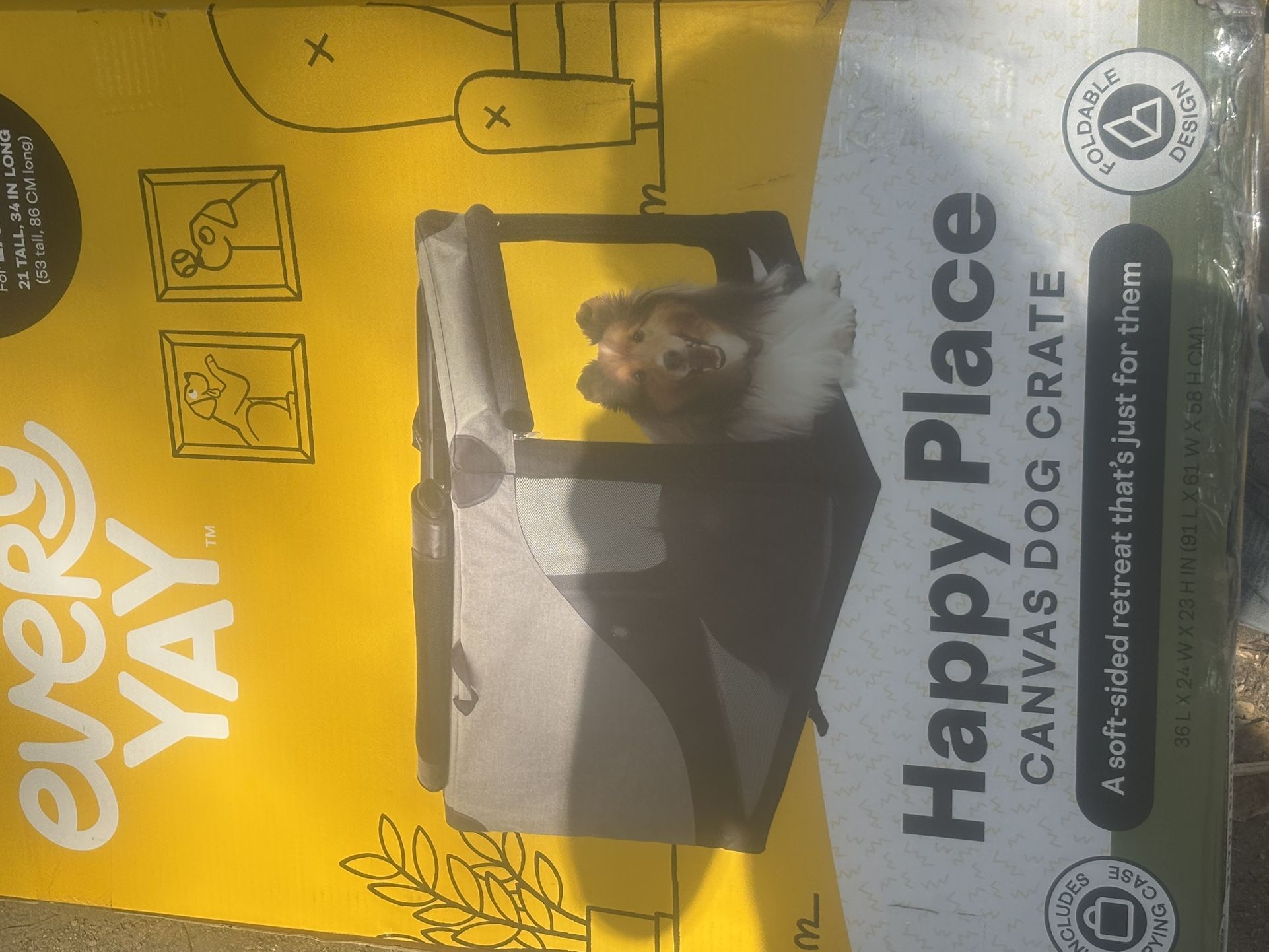 Travel Folding Dog Crate