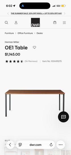 Herman Miller OE1 Table