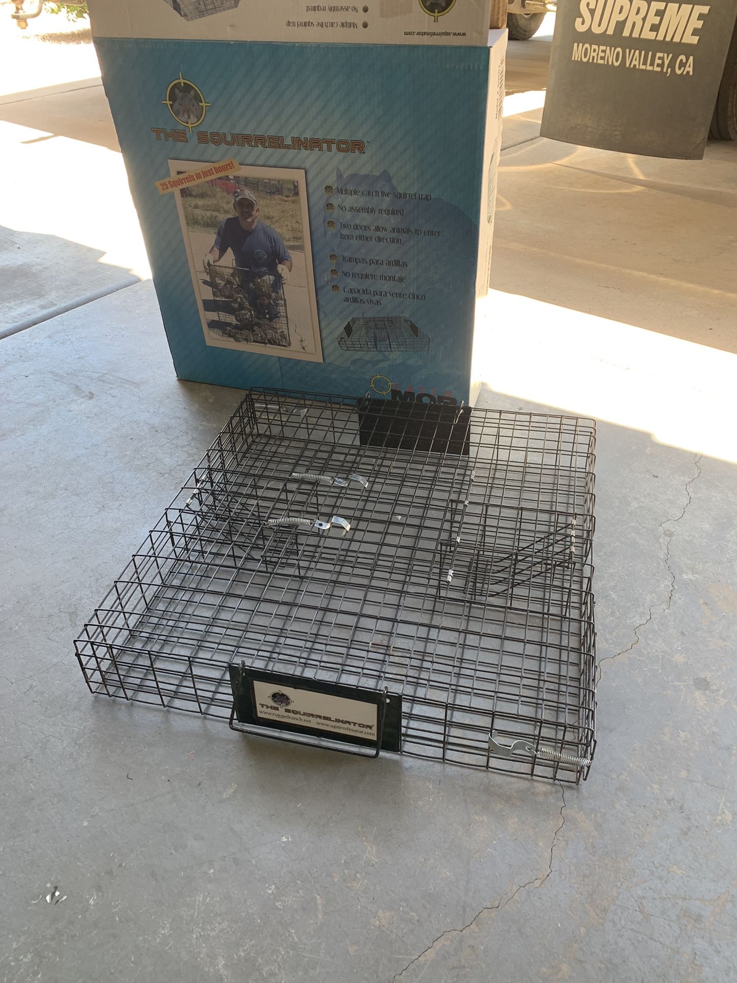 Squirrelinator /Rodent Trap From Tractors Supply