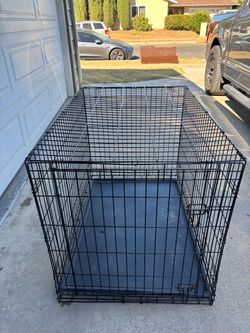 Large dog cage