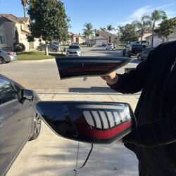 smoked nissan sentra taillights 