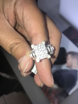 10k ladies diamond Cinderella ring, 1.5 carat Diamonds