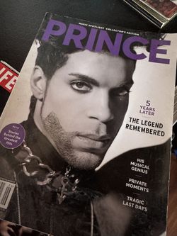 PRINCE THE LEGEND REMEMBERED MAGAZINE