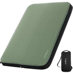 ACACIA 4.3" Thick Self Inflating Sleeping Pad with Foam | Innovative Y-Shaped Telescopic Structure | Ultraportable Camping Mattress | Outdoor Compact 