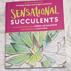 Succulent Coloring Book