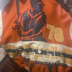 2XL-3XL Leather Men’s pellepelle Heritage 78 Jacket