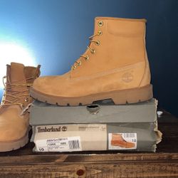 Timberland 6” Basic Waterproof Wheat Nubuck