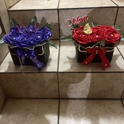 Rosas Eternas $ 5 y Mas