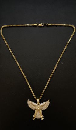 GLD Horus Pendant with Chain