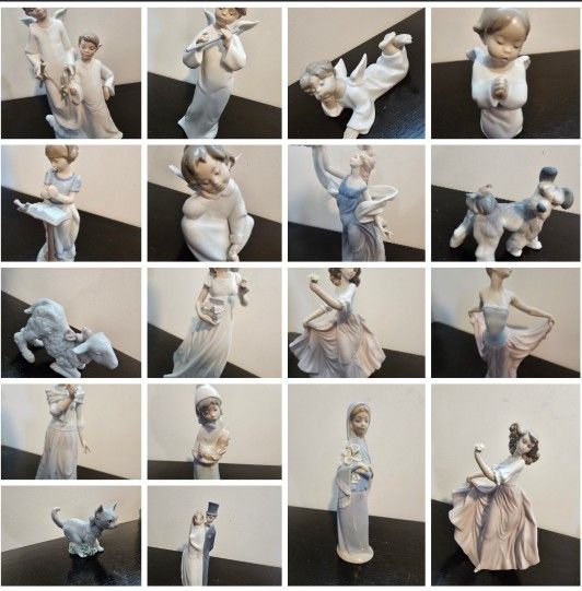 Lladro Figurines - Mint Condition
