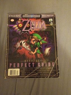 Legend of Zelda Majora's Mask Official Guide