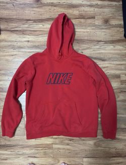 Nike Sportswear Club Men's Pullover Hoodie - Red, Size L